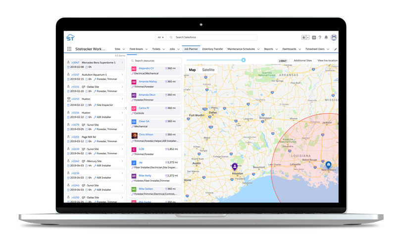 Efficiently manage projects, assets, and jobs in a single platform