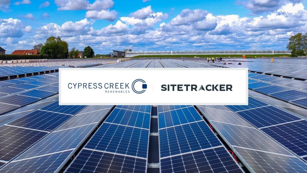 Cypress Creek Renewables Sitetracker PR