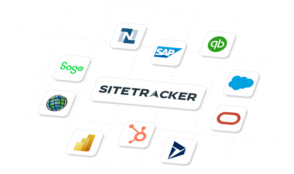 Sitetracker Integrations hero graphic