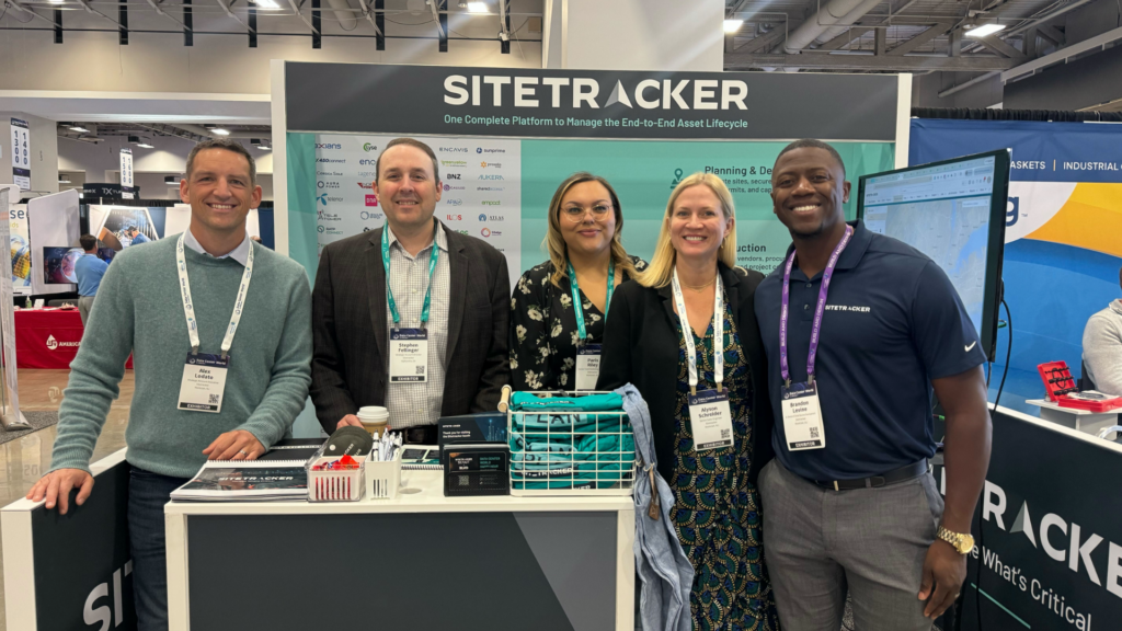 Sitetracker team at Data Center World in Washington, D.C. 2026