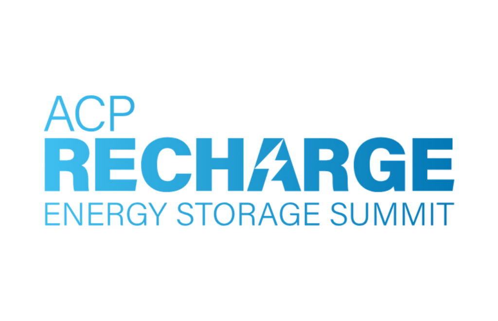 ACP Recharge energy storage summit