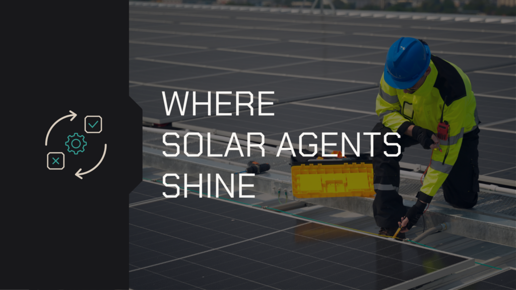 Where solar agents shine